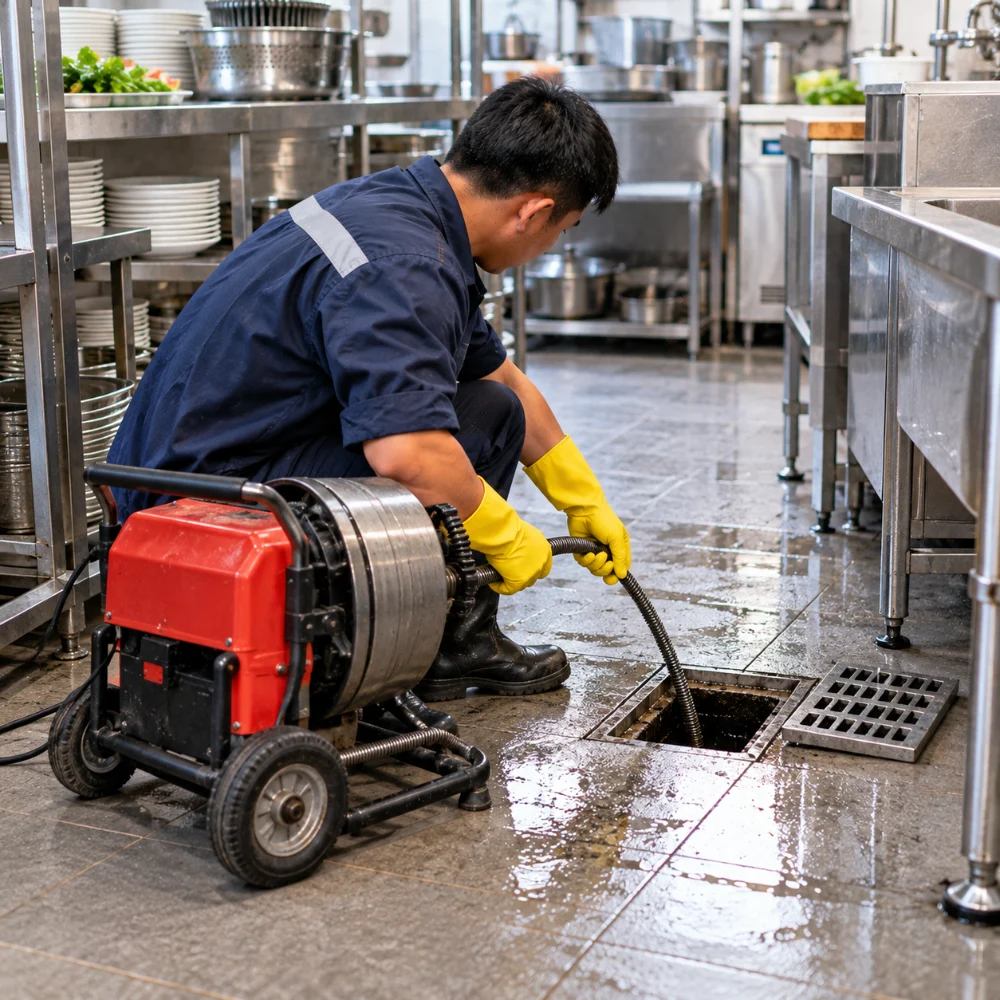 Thông cống thoát nước